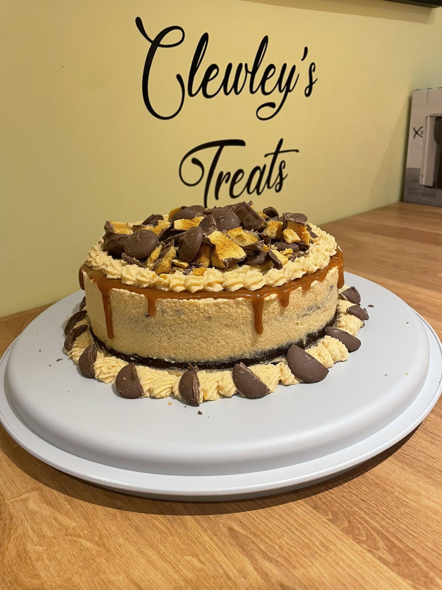 Chocolate and salted caramel cake